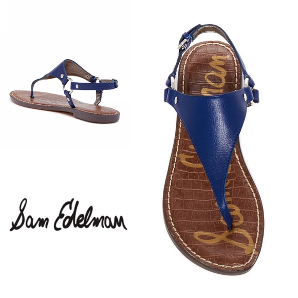 sam edelman navy blue sandals